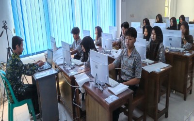 SMK Muhammadiyah Larangan Sukses Gelar Tes Kemampuan Akademik, Diikuti 261 Peserta